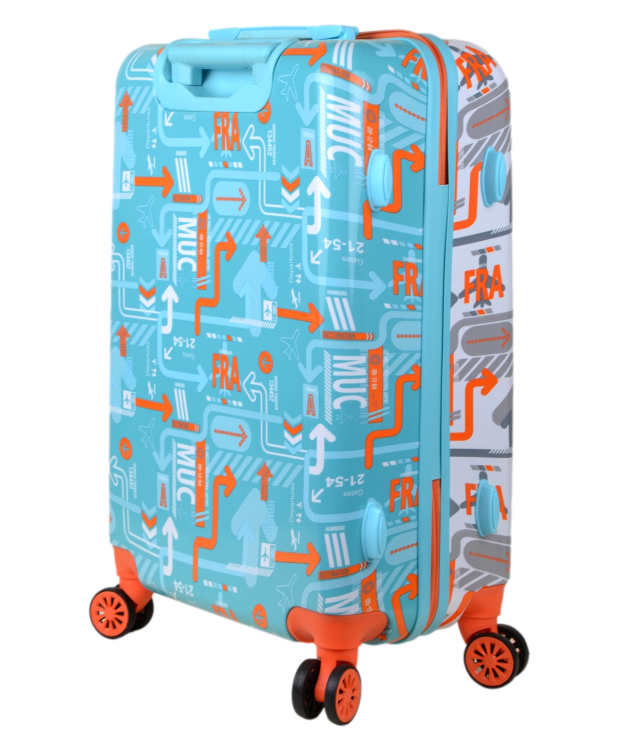 Średnia walizka na kółkach SunBag Fly360 DualColor - obrazek 4
