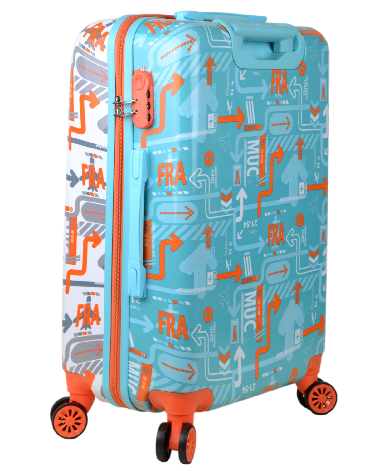 Średnia walizka na kółkach SunBag Fly360 DualColor - obrazek 5