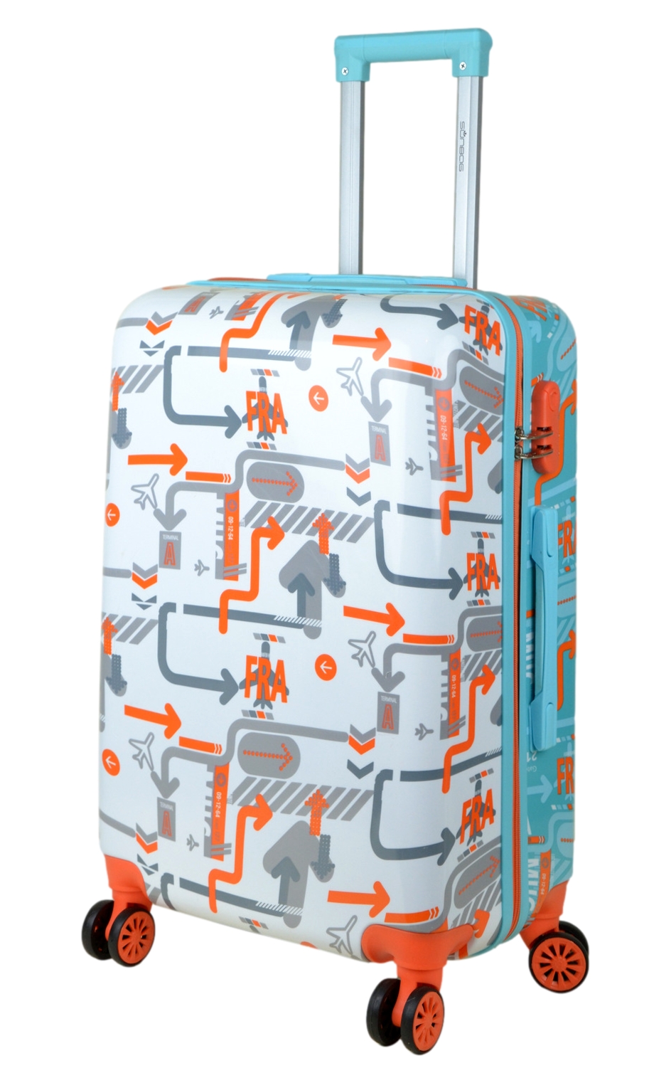 Średnia walizka na kółkach SunBag Fly360 DualColor - obrazek 9