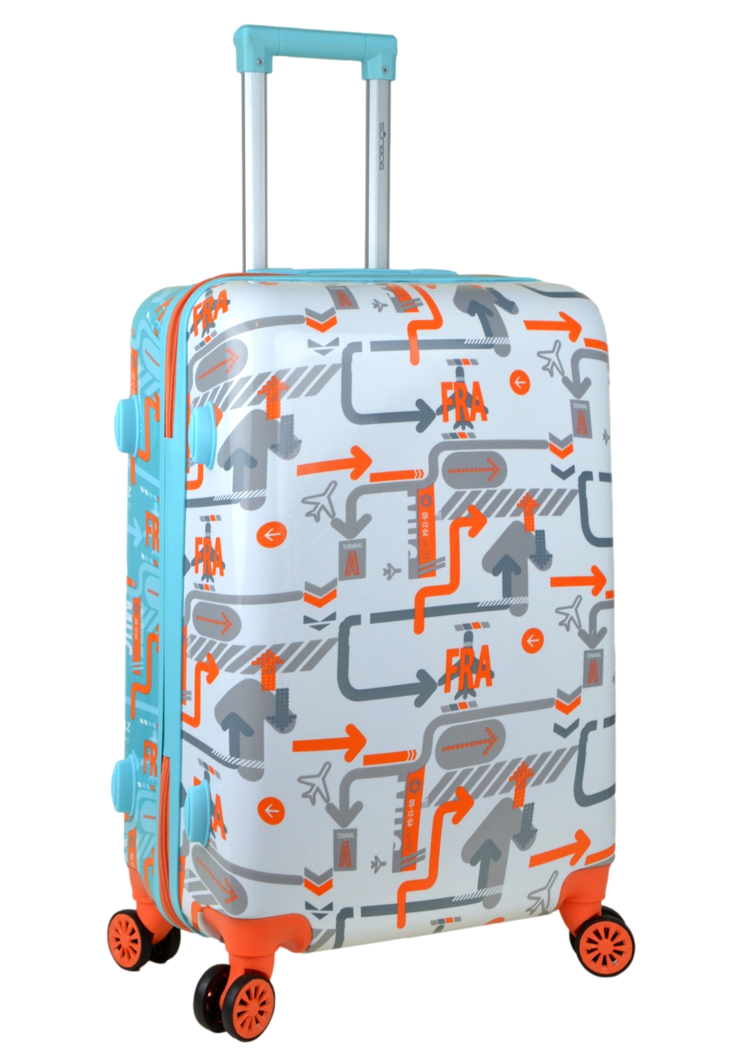 Średnia walizka na kółkach SunBag Fly360 DualColor - obrazek 11