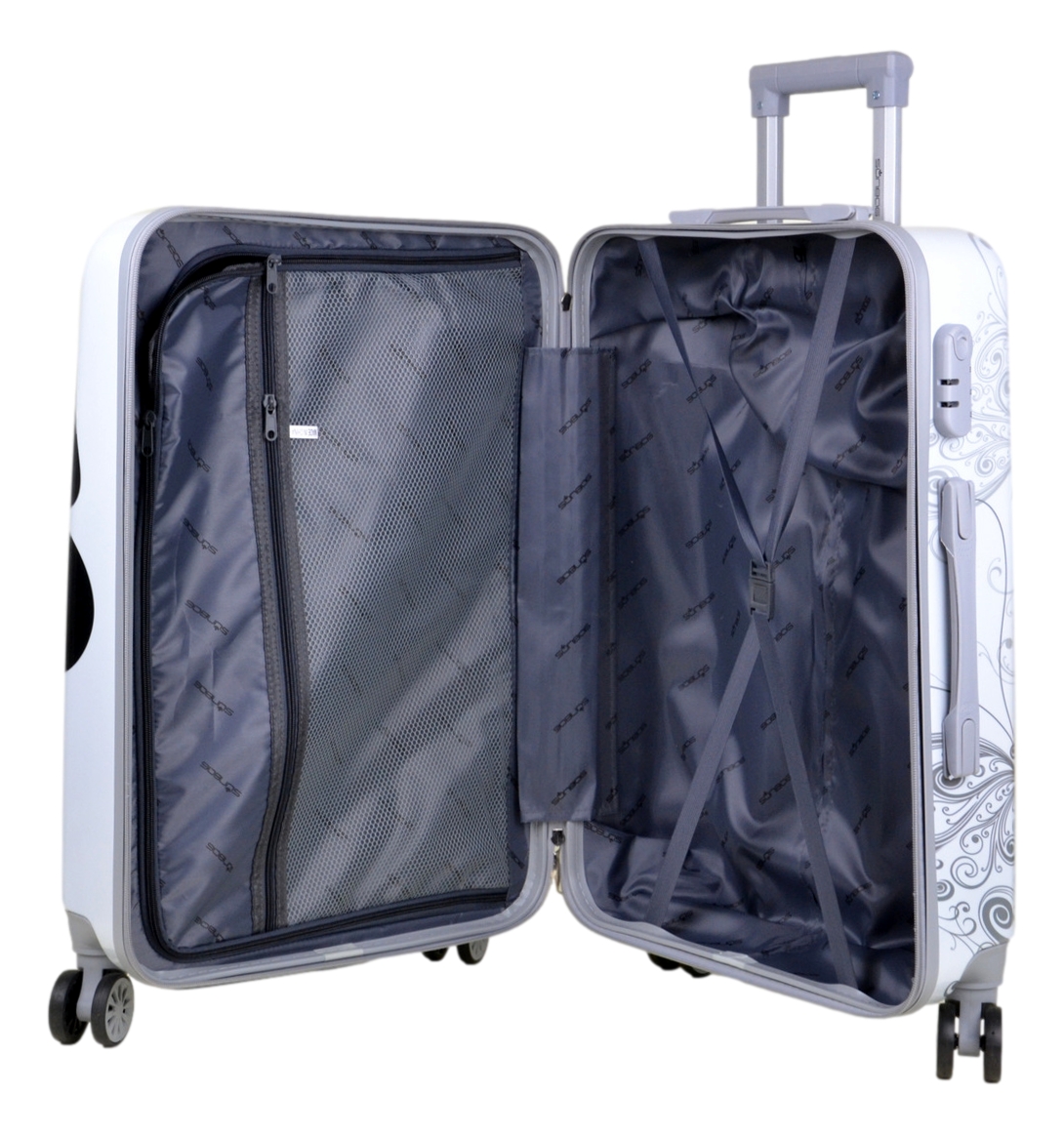 Średnia walizka podróżna SunBag model motyl 60 l - obrazek 17