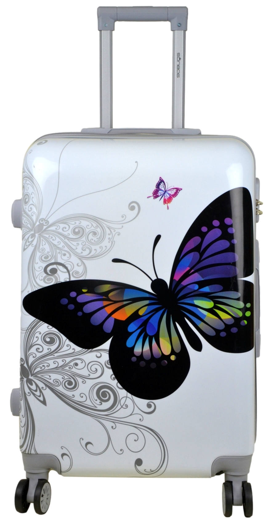 Średnia walizka podróżna SunBag model motyl 60 l - obrazek 7