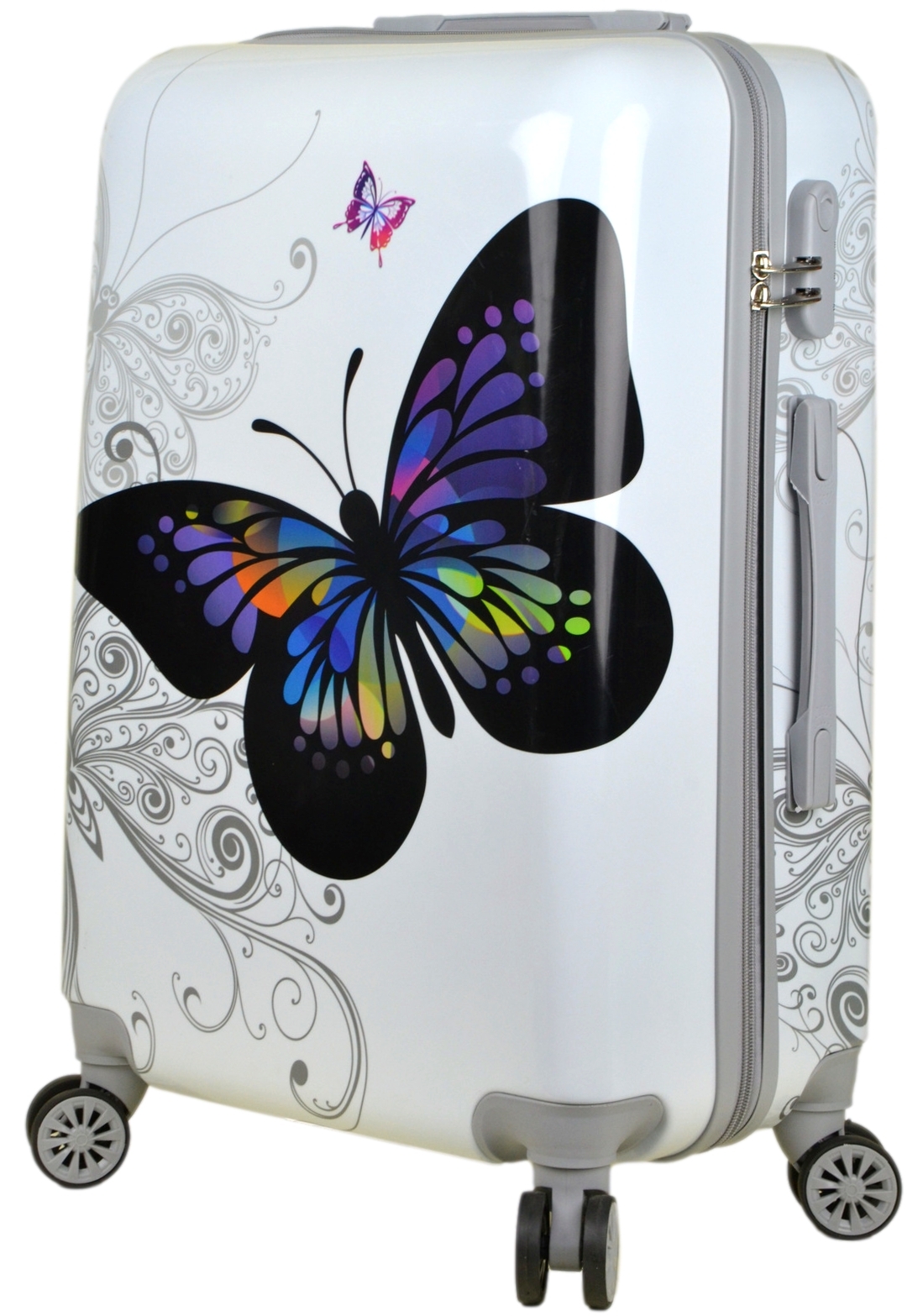 Średnia walizka podróżna SunBag model motyl 60 l - obrazek 9