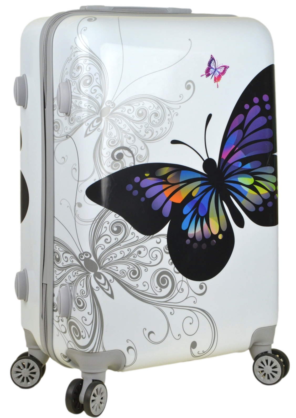 Średnia walizka podróżna SunBag model motyl 60 l - obrazek 10