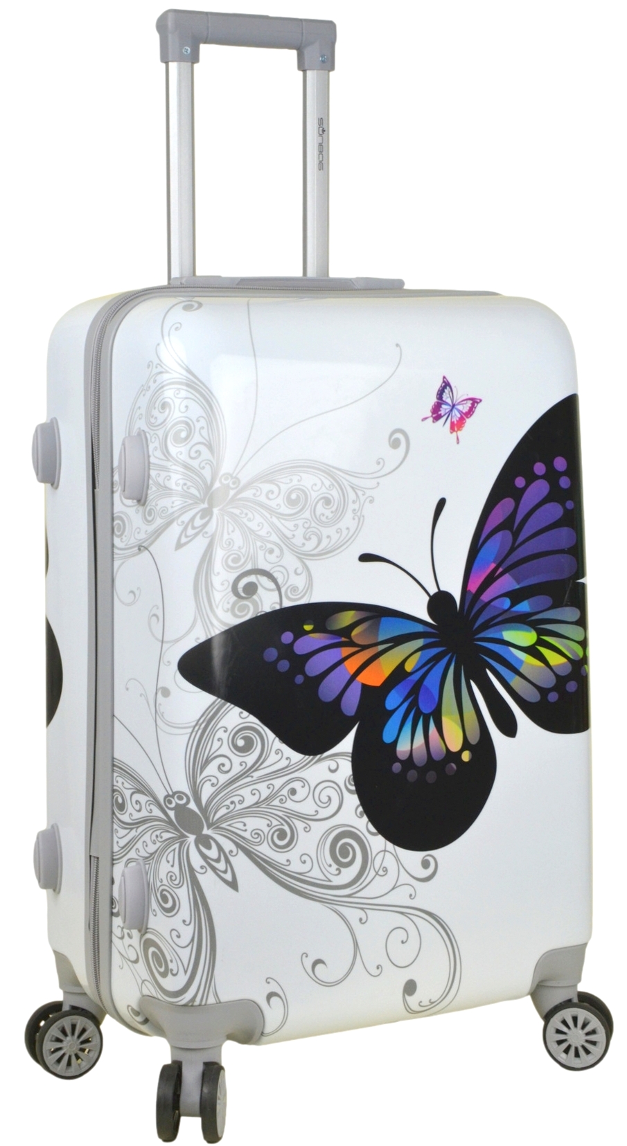 Średnia walizka podróżna SunBag model motyl 60 l - obrazek 12