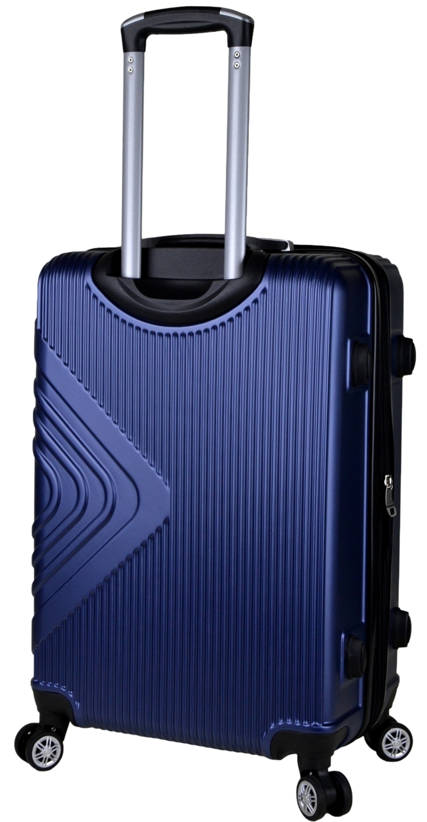 Średnia walizka podróżna SunBag model APUS 8082 kolor granatowy - obrazek 4