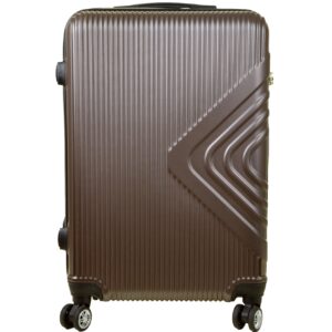 Średnia walizka podróżna SunBag model APUS 8082 kolor brązowy