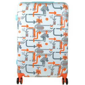 Duża walizka na kółkach SunBag Fly360 DualColor