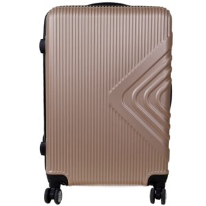 Średnia walizka podróżna SunBag model APUS 8082 kolor złoty