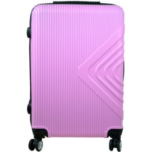 Średnia walizka podróżna SunBag model APUS 8082 kolor różowy
