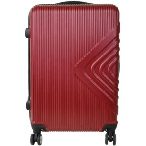 Średnia walizka podróżna SunBag model APUS 8082 kolor bordowy