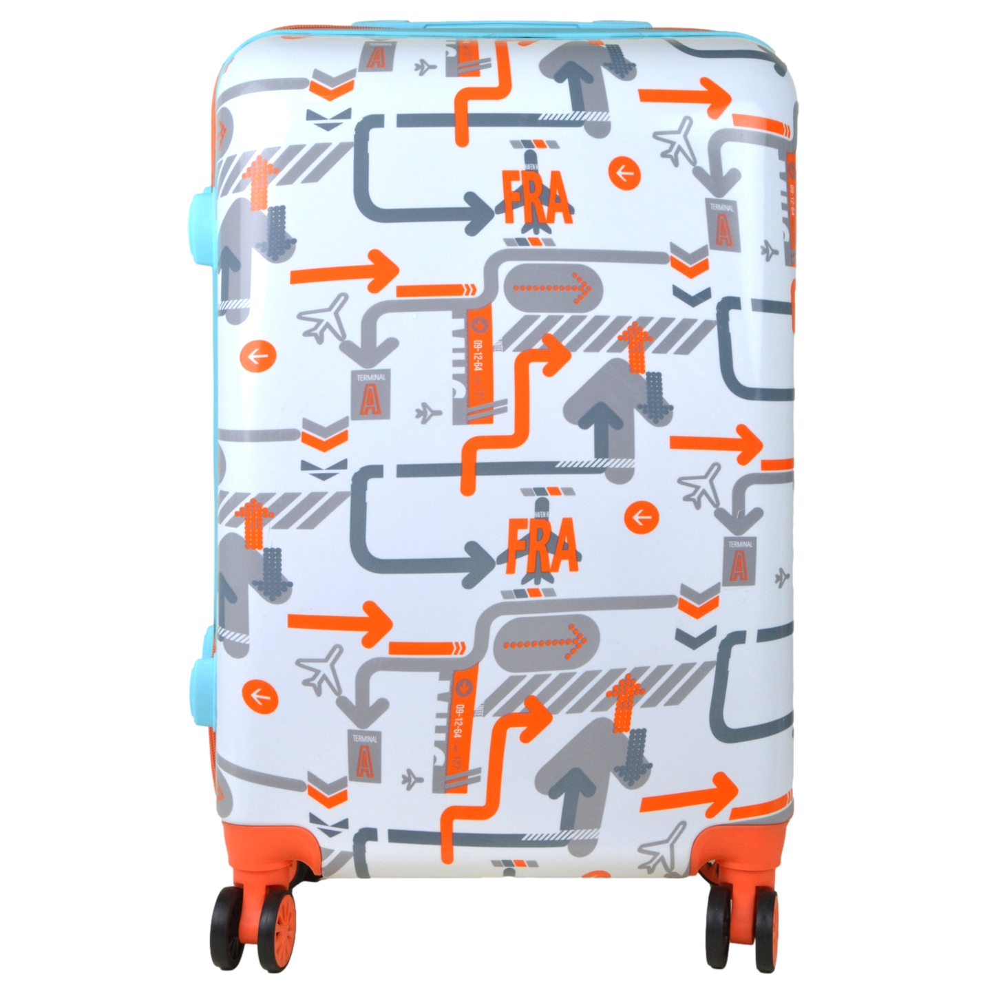 Średnia walizka na kółkach SunBag Fly360 DualColor