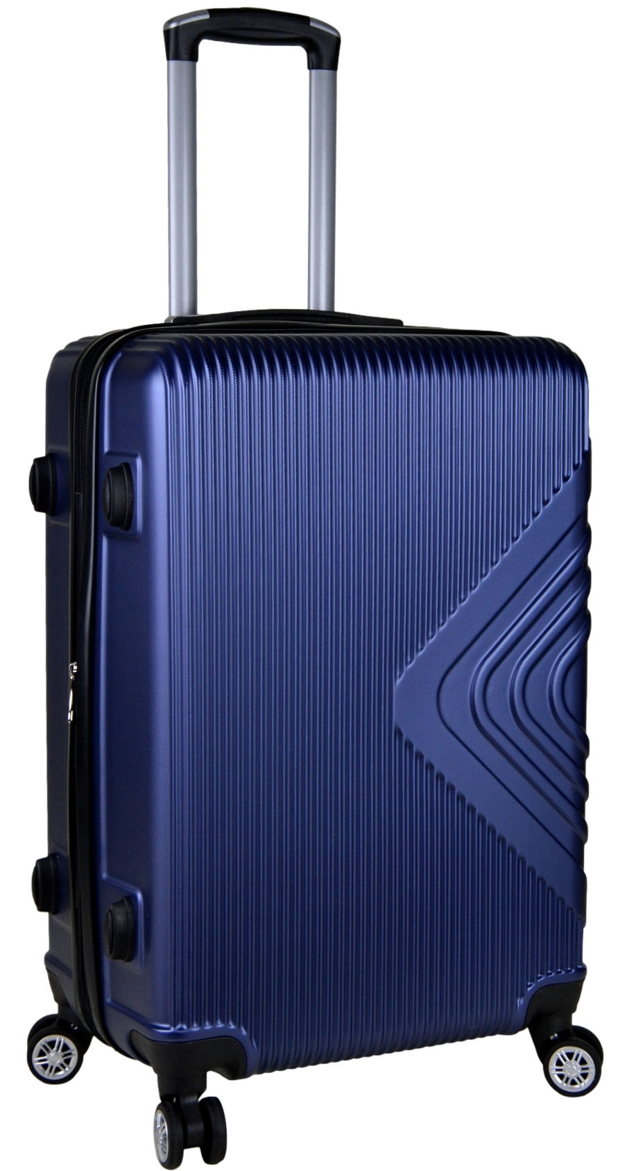 Średnia walizka podróżna SunBag model APUS 8082 kolor granatowy - obrazek 5
