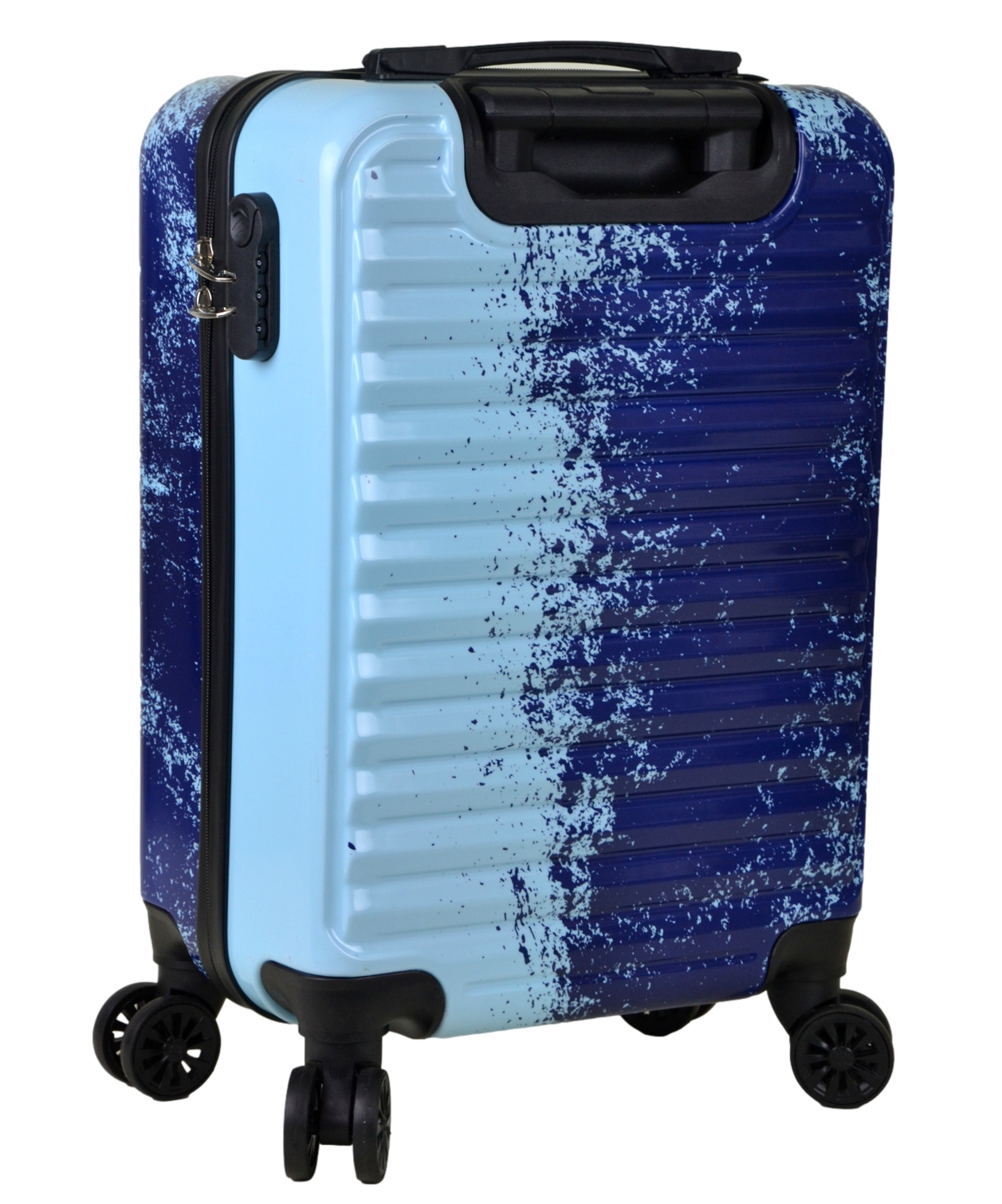 Walizka podróżna mała kabinowa na kółkach SunBag DeepBlue - obrazek 3