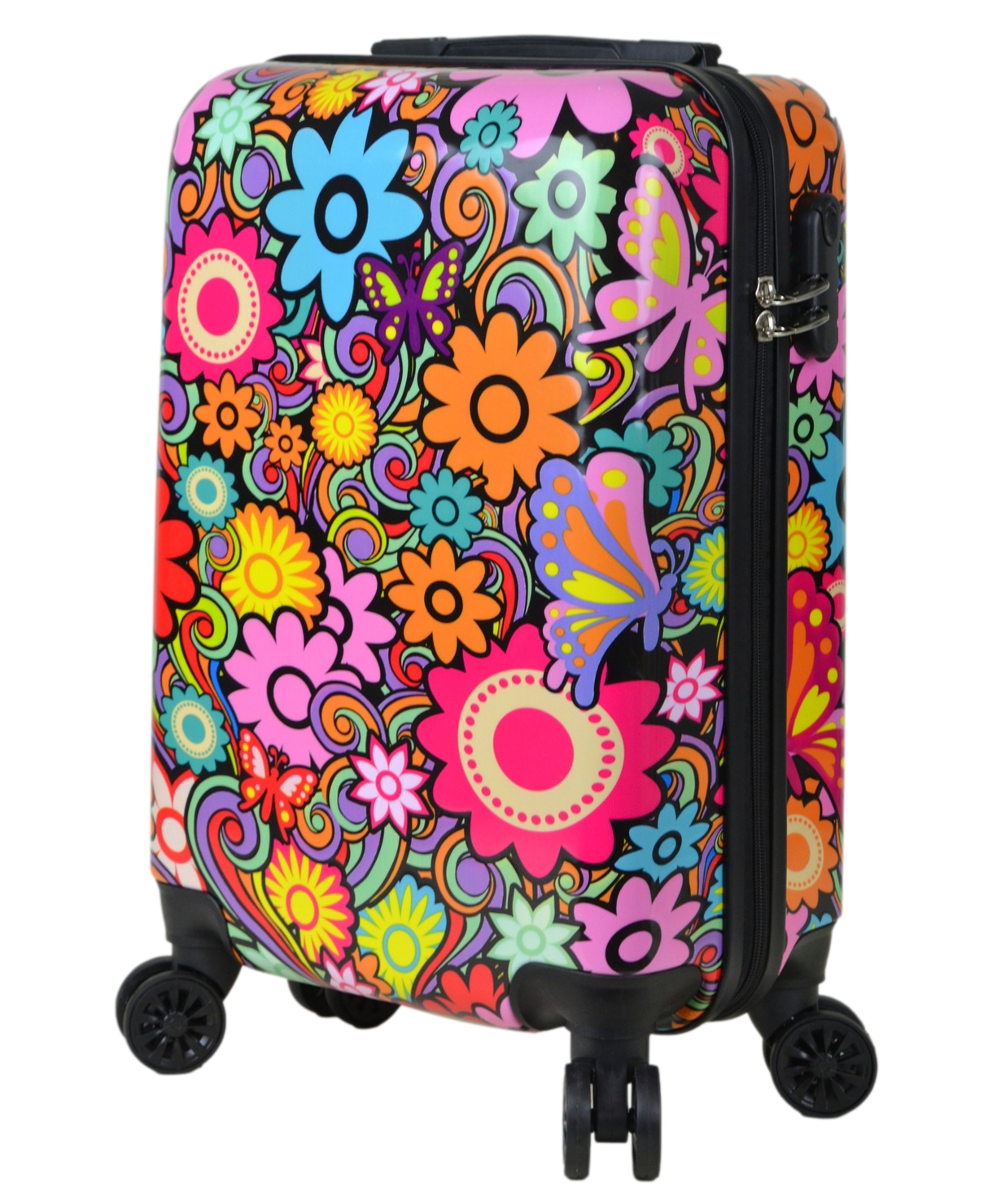 Walizka kabinowa SunBag model kwiatki - obrazek 4