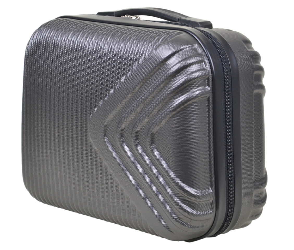 Kuferek podróżny firmy SunBag model APUS 8082 kolor grafit