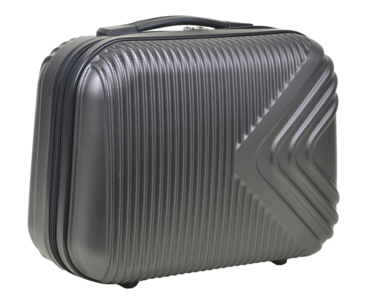 Kuferek podróżny firmy SunBag model APUS 8082 kolor grafit - obrazek 4
