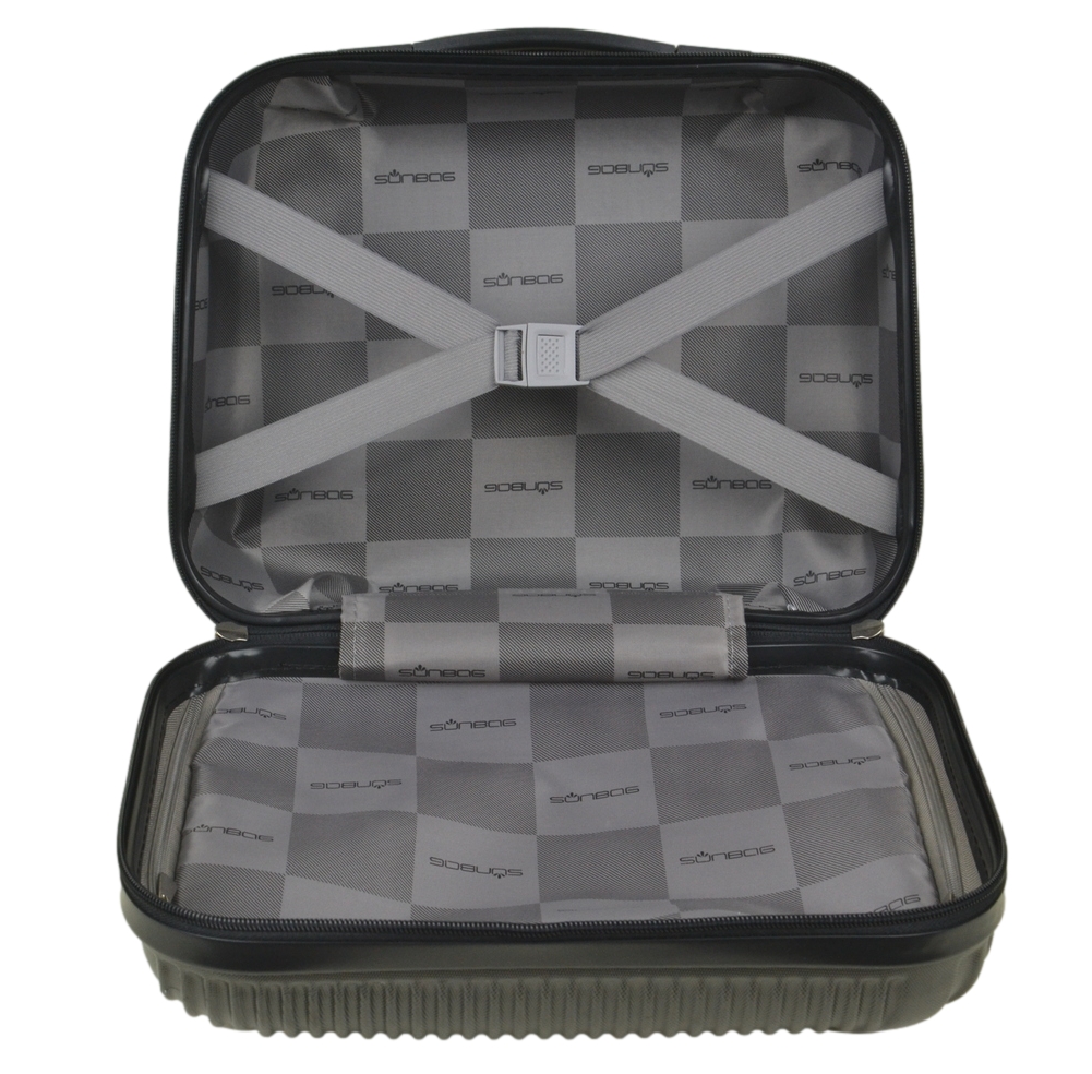 Kuferek podróżny firmy SunBag model APUS 8082 kolor grafit - obrazek 7