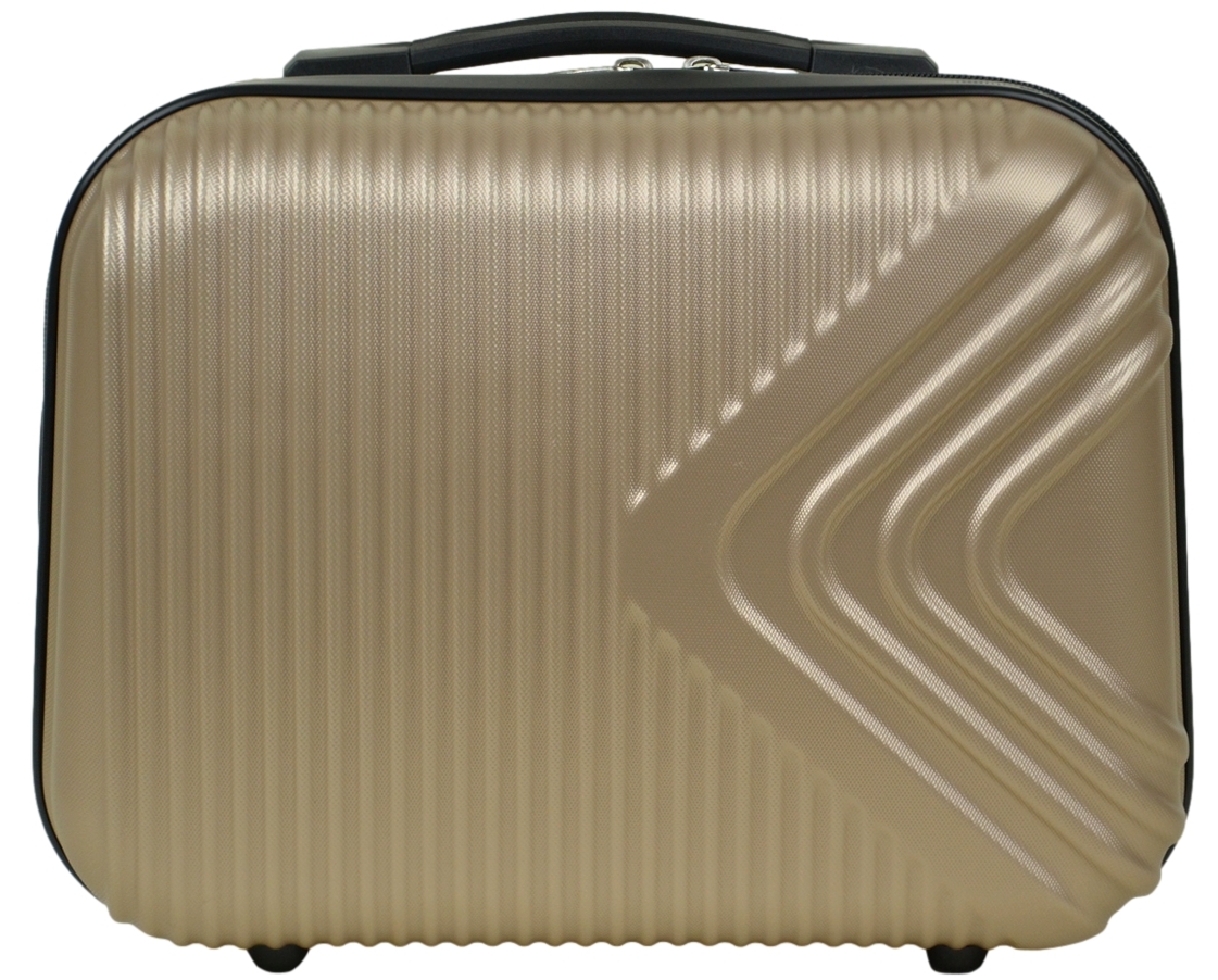 Kuferek podróżny firmy SunBag model APUS 8082 kolor złoty - obrazek 2