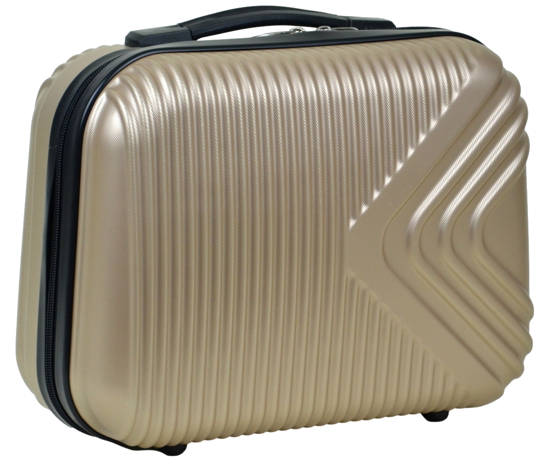 Kuferek podróżny firmy SunBag model APUS 8082 kolor złoty - obrazek 6