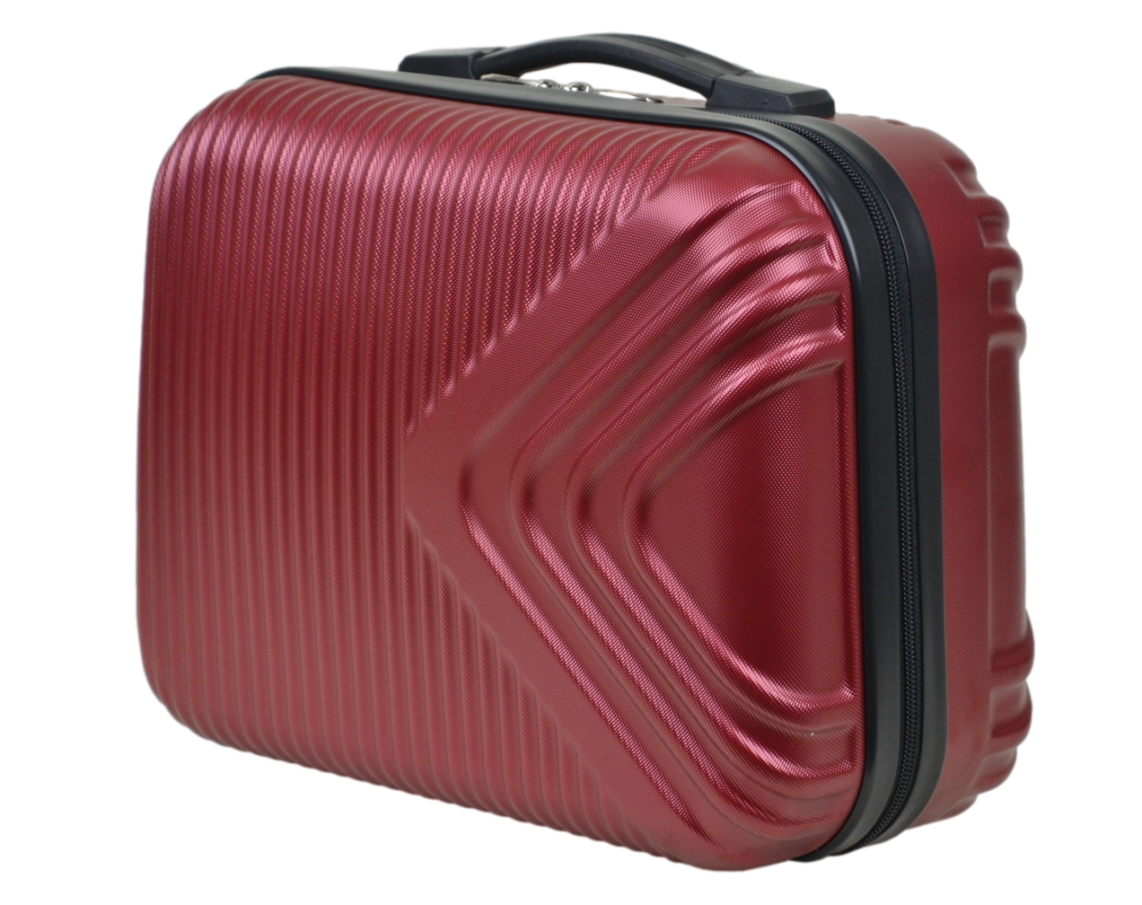 Kuferek podróżny firmy SunBag model APUS 8082 kolor bordowy