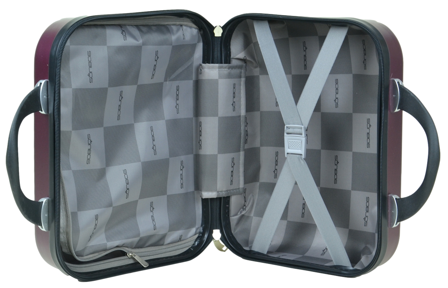 Kuferek podróżny firmy SunBag model ORION kolor grafit - obrazek 7
