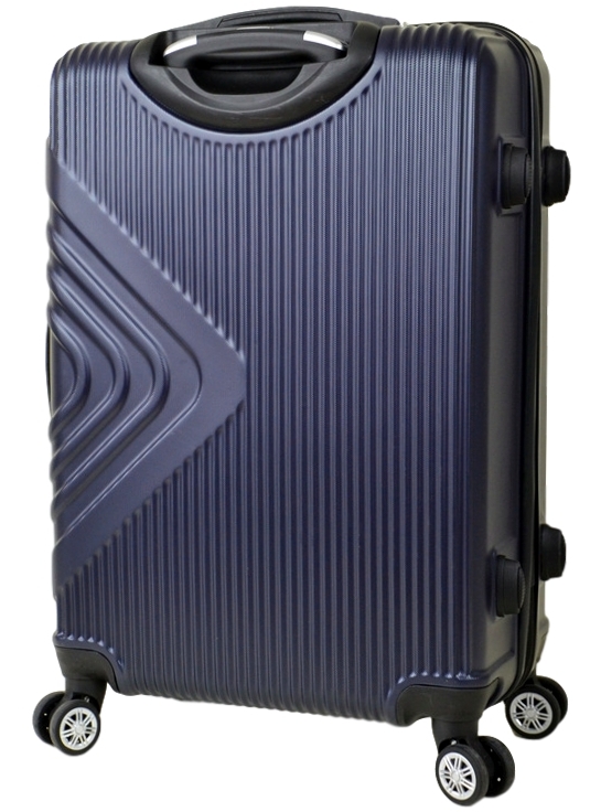 Średnia walizka podróżna SunBag model APUS 8082 kolor granatowy - obrazek 5