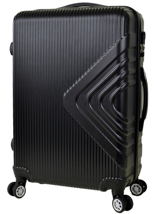 Średnia walizka podróżna SunBag model APUS 8082 kolor czarny - obrazek 3
