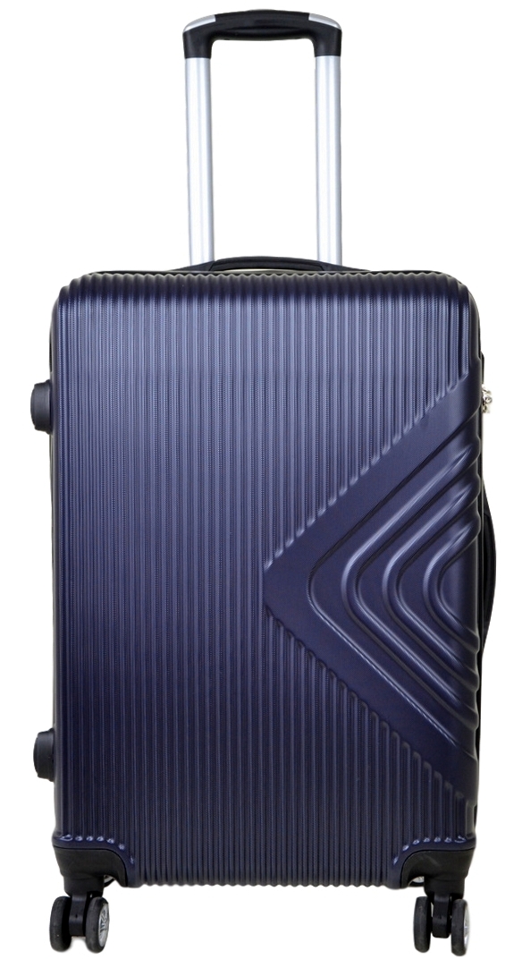 Średnia walizka podróżna SunBag model APUS 8082 kolor granatowy - obrazek 6