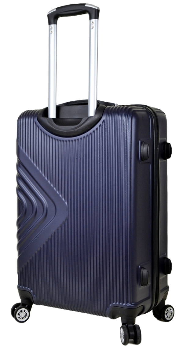 Średnia walizka podróżna SunBag model APUS 8082 kolor granatowy - obrazek 8