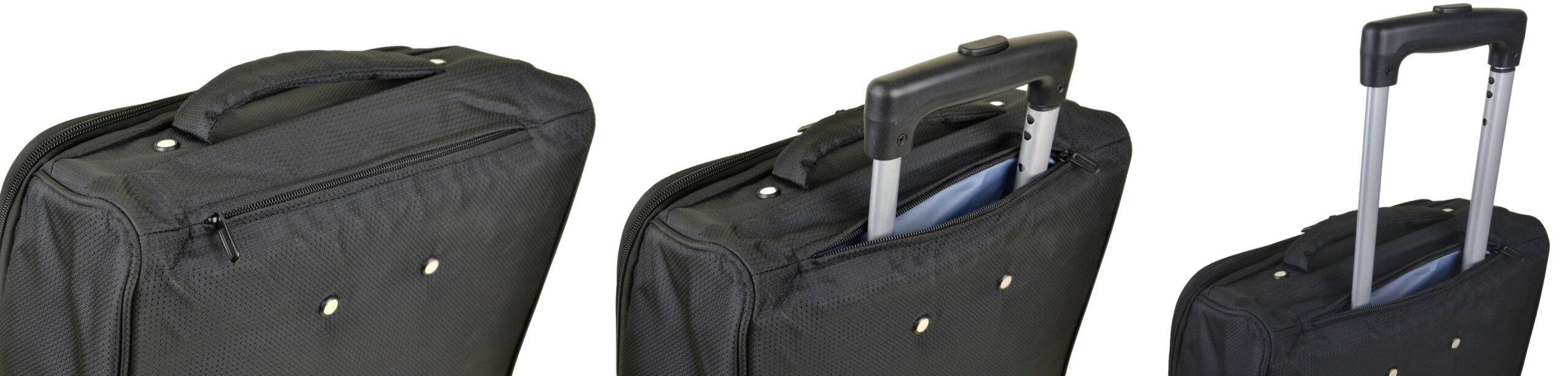 Materiałowa walizka kabinowa na kółkach SunBag - obrazek 12