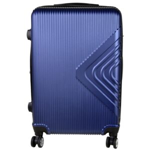 Średnia walizka podróżna SunBag model APUS 8082 kolor granatowy