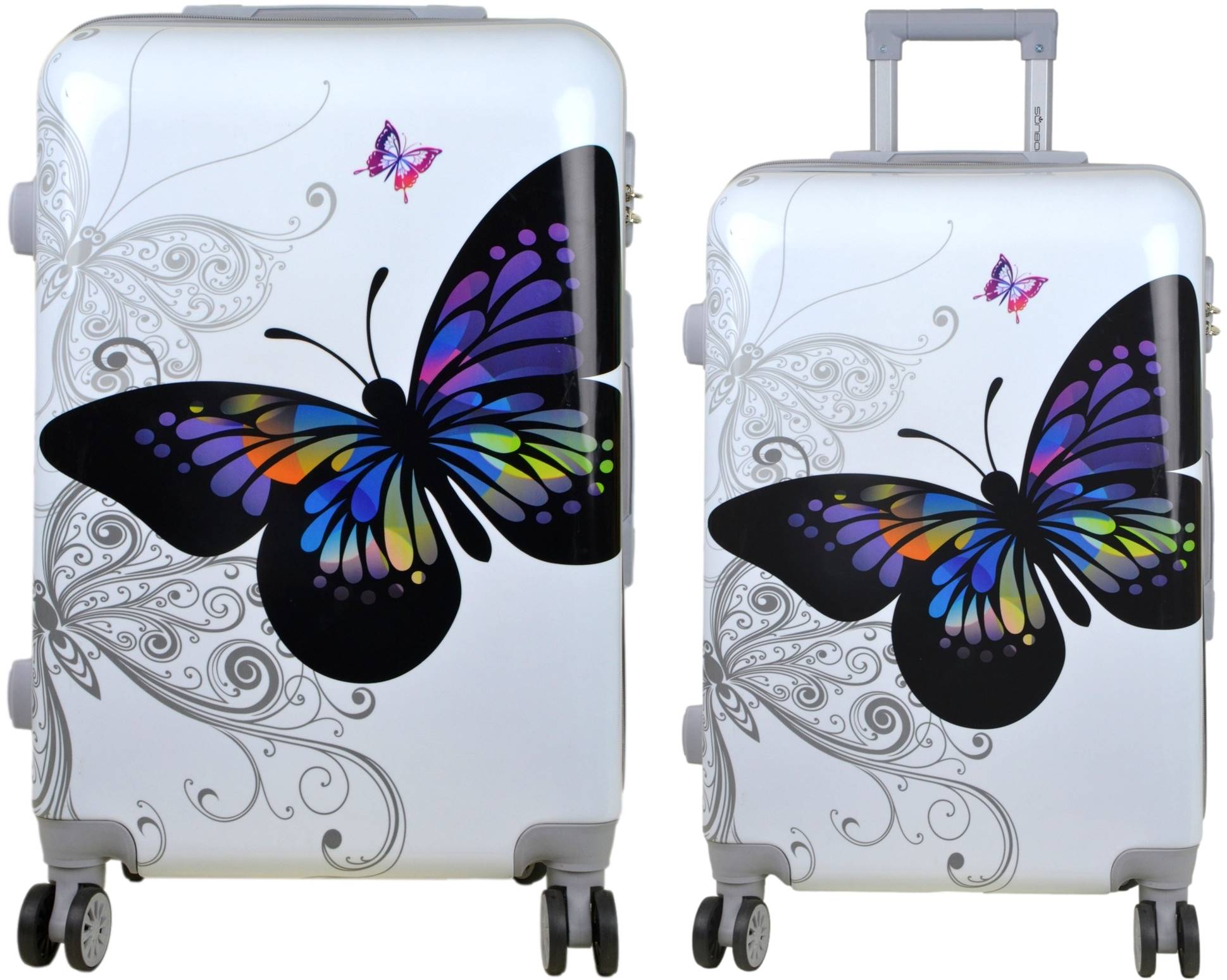 Średnia walizka podróżna SunBag model motyl 60 l - obrazek 2