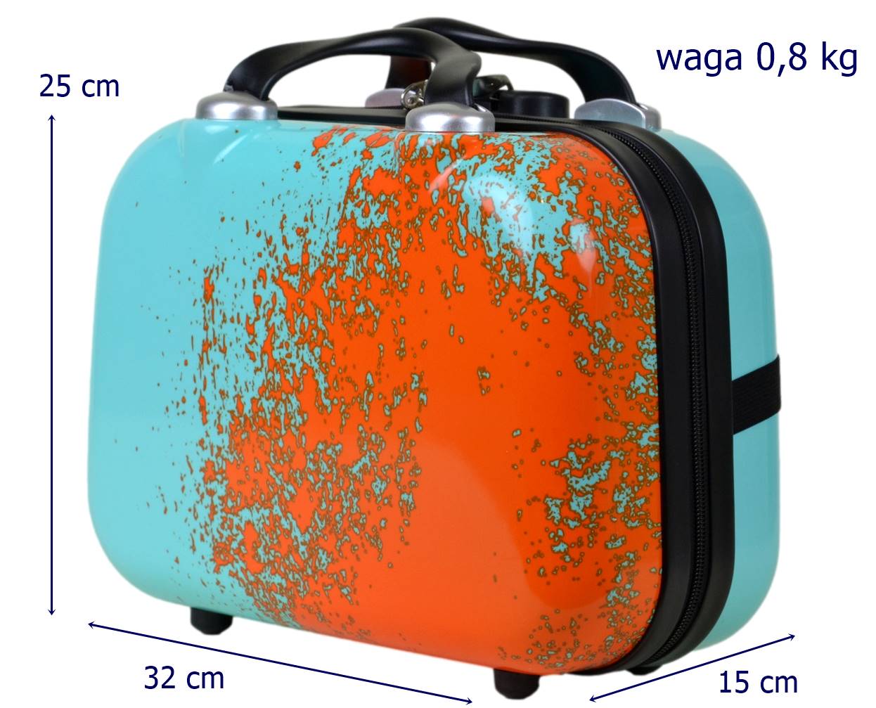 Kuferek podróżny kosmetyczka firmy SunBag model AquaFlare - obrazek 6