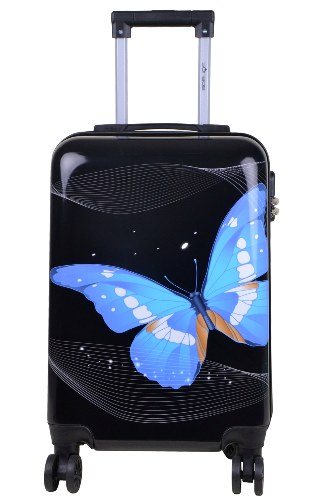 Walizka kabinowa SunBag model Noctis Blue - obrazek 2