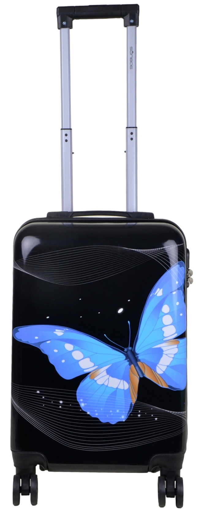 Walizka kabinowa SunBag model Noctis Blue - obrazek 4