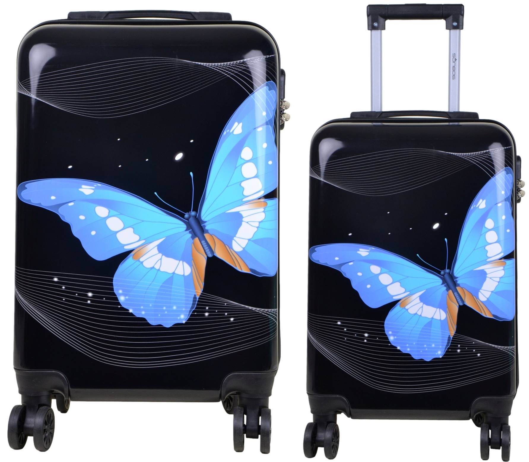Walizka kabinowa SunBag model Noctis Blue - obrazek 5