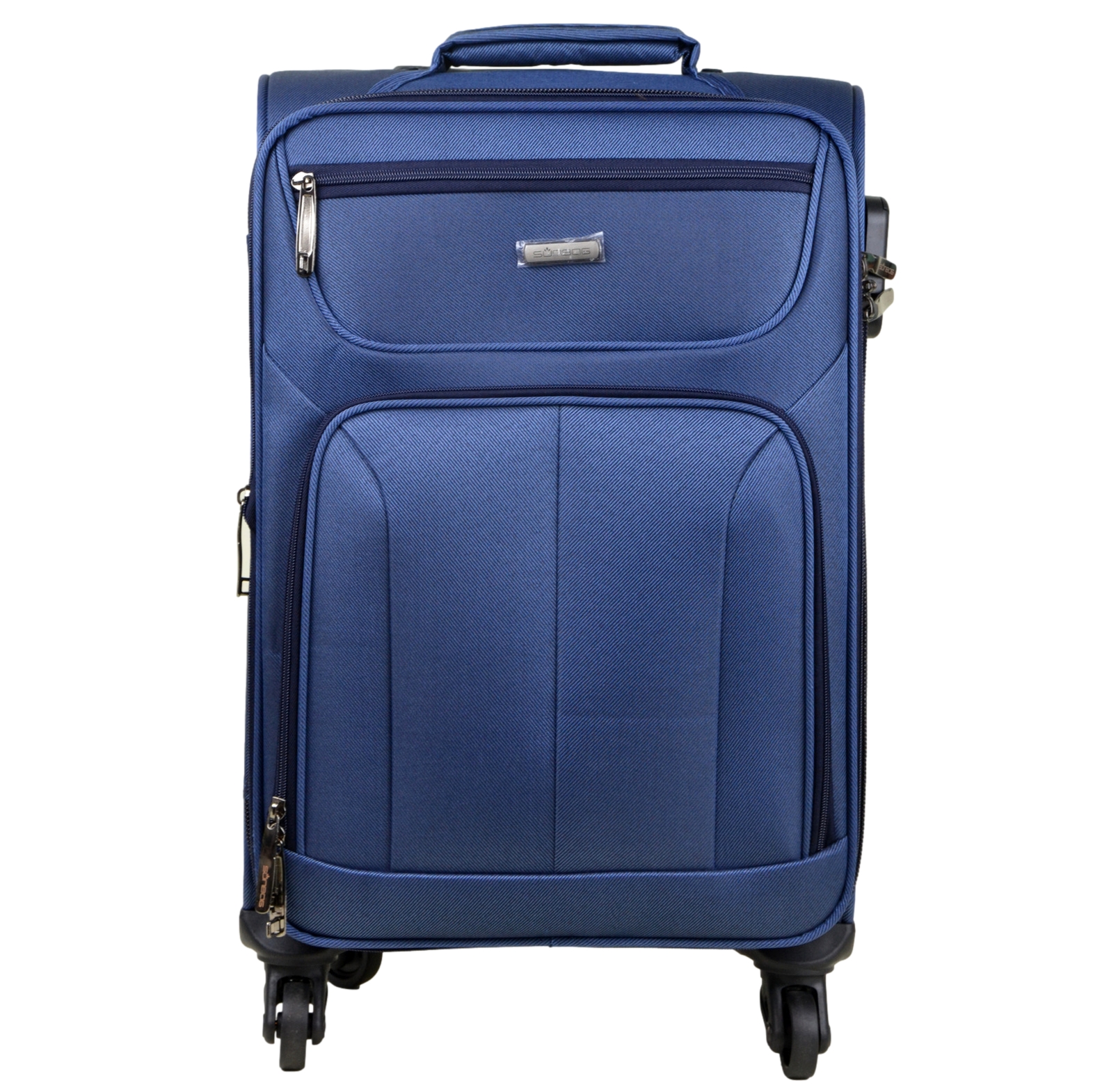 Walizka kabinowa poliester model TravelMaster 55 granatowa